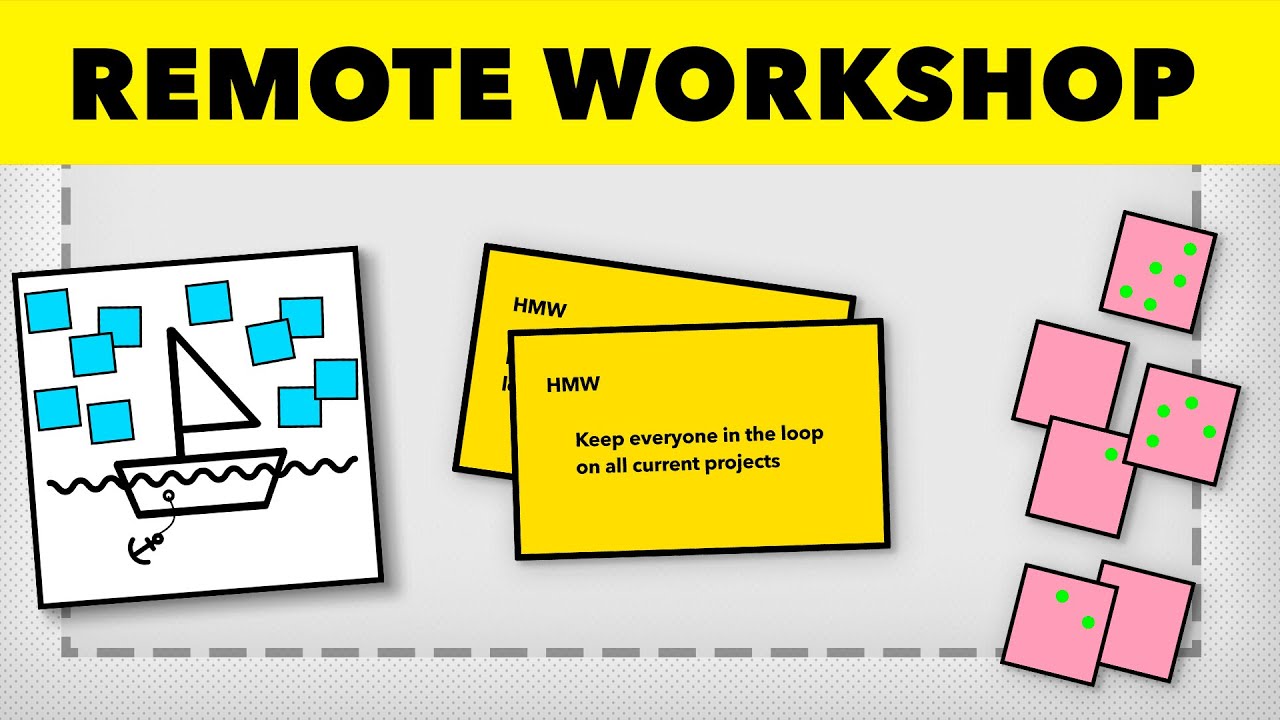 How To Run A REMOTE Workshop (Lightning Decision Jam) Video ...
