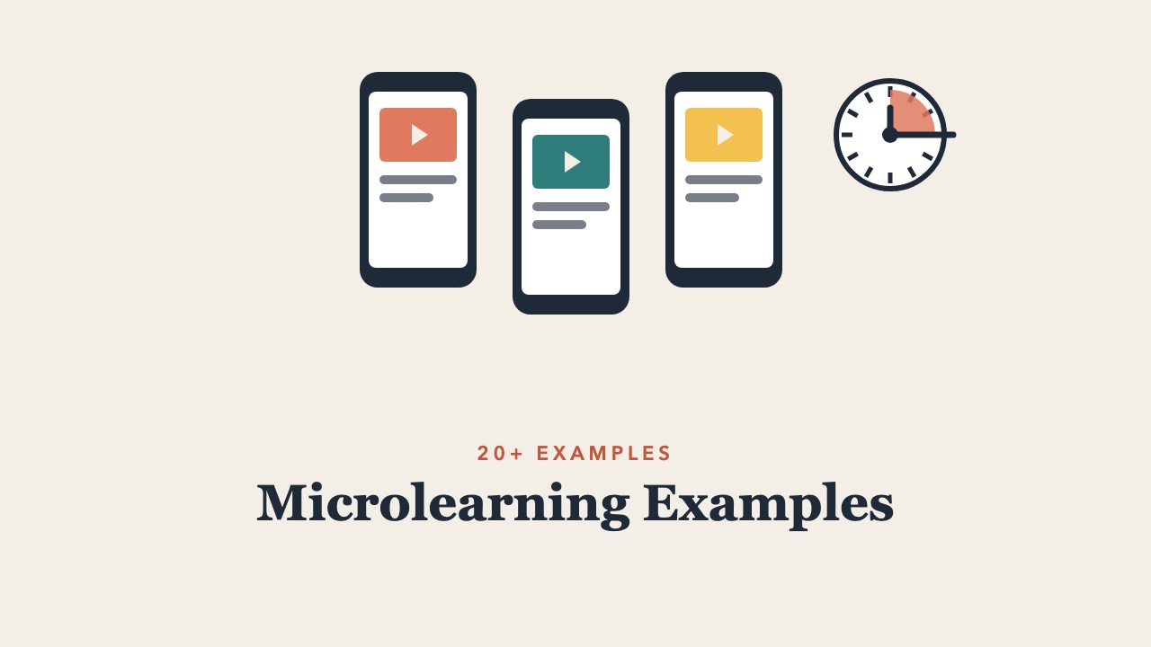 Microlearning Examples: 20+ Ideas for Training and Courses