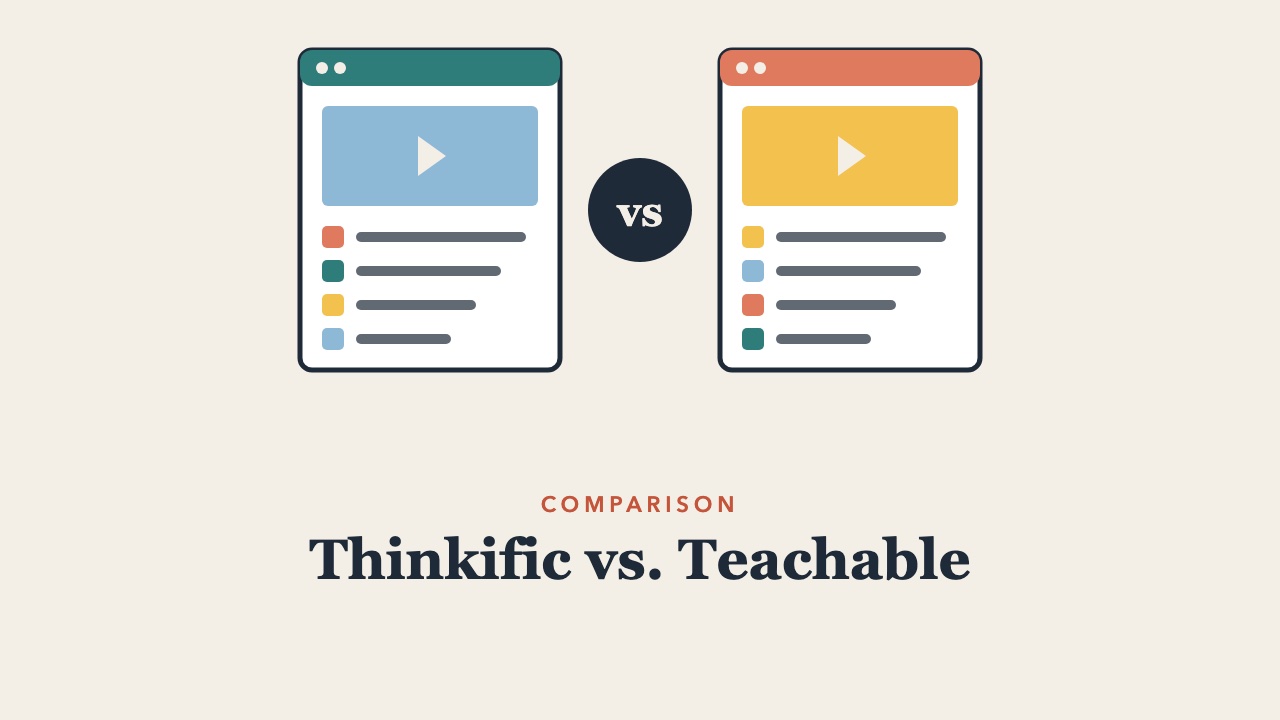 Thinkific vs. Teachable: Which Course Platform Is Better?