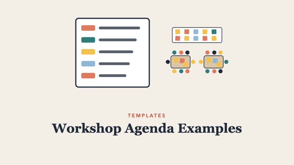 Illustration for the guide: Workshop Agenda Examples and Templates
