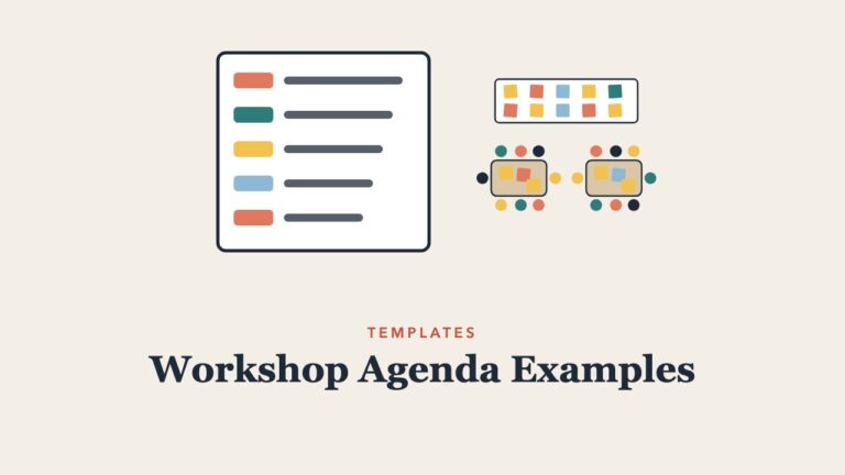 Workshop Agenda Examples